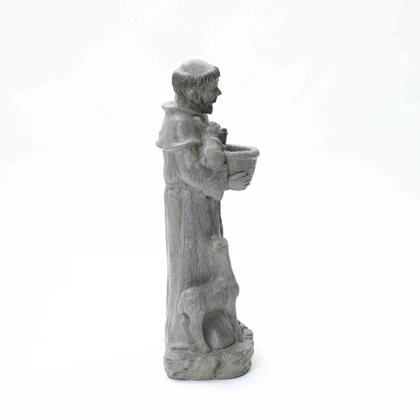 Saint Francis with Birdfeed Garden MgO Statue