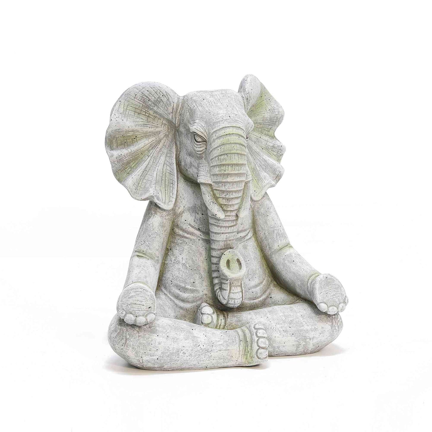 Quiet Moment Elephant MgO Garden Statue