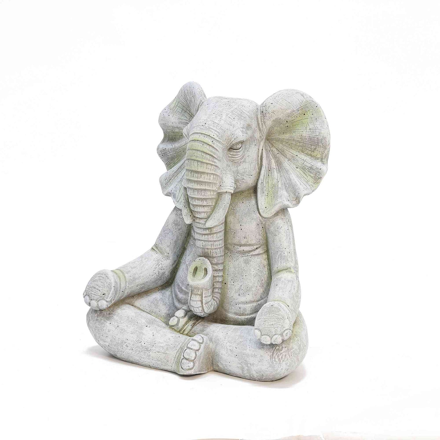 Quiet Moment Elephant MgO Garden Statue