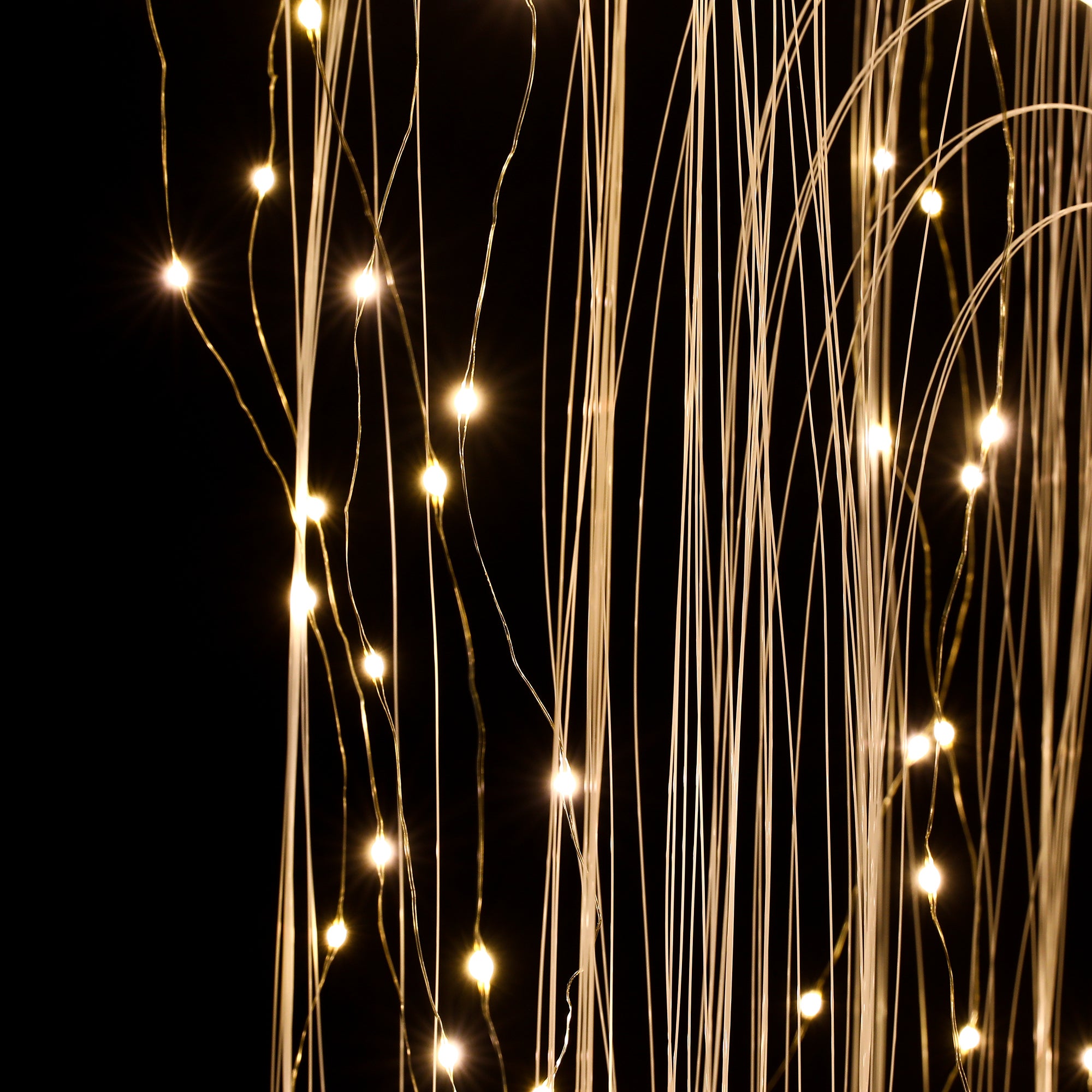 LED Willow Tree Lamp – White Branches with Warm White Lights, Adjustable Design, Remote & App-Controlled, for Indoor Decoration