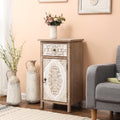 Malia Nightstand accent design with Storage