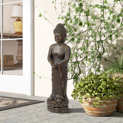 Peaceful Presence Buddha MgO Garden Statue