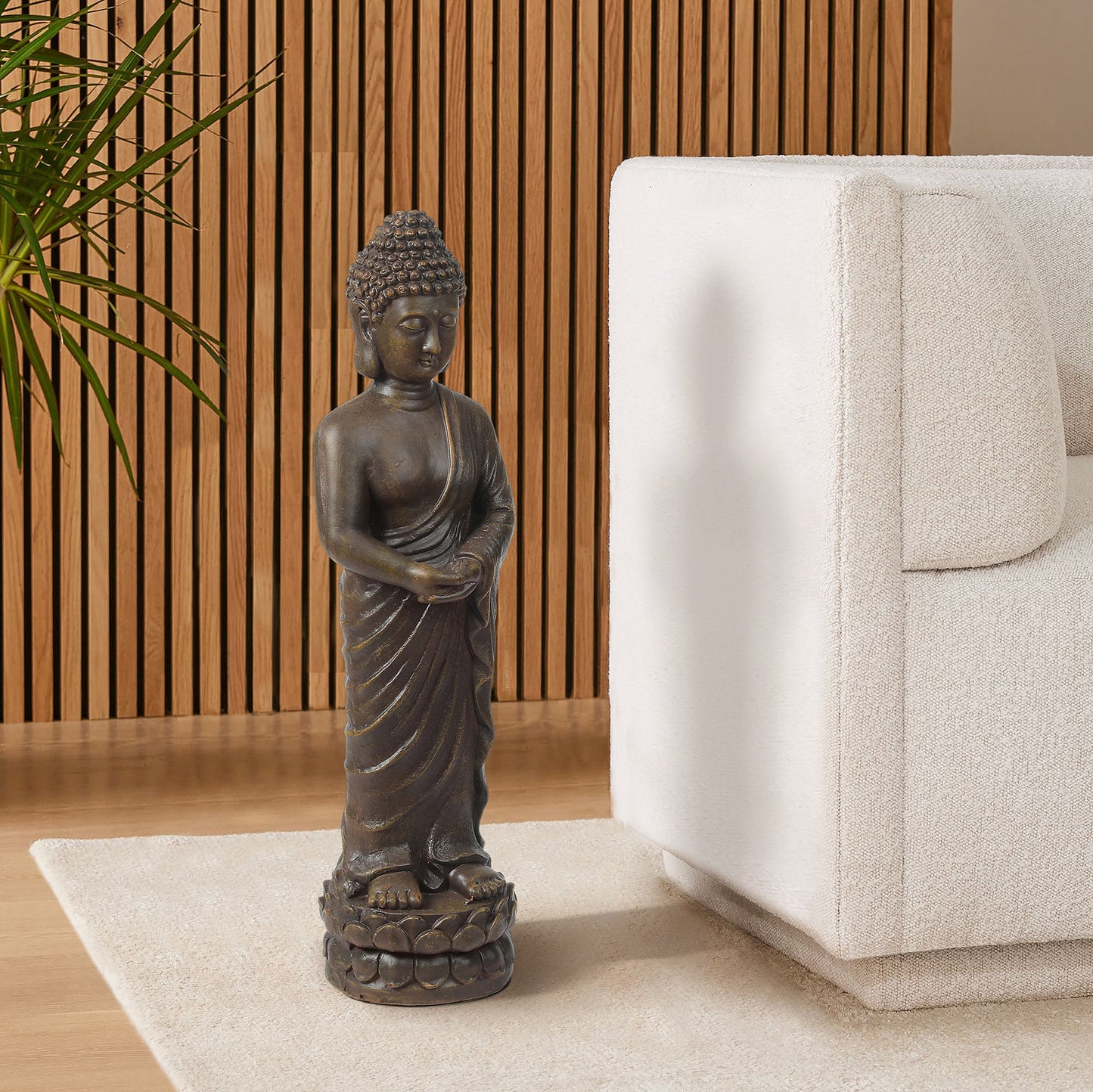 Peaceful Presence Buddha MgO Garden Statue