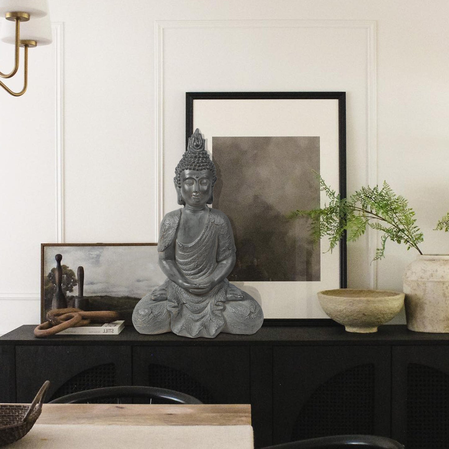 Moment of Calm Buddha MgO Garden Statue