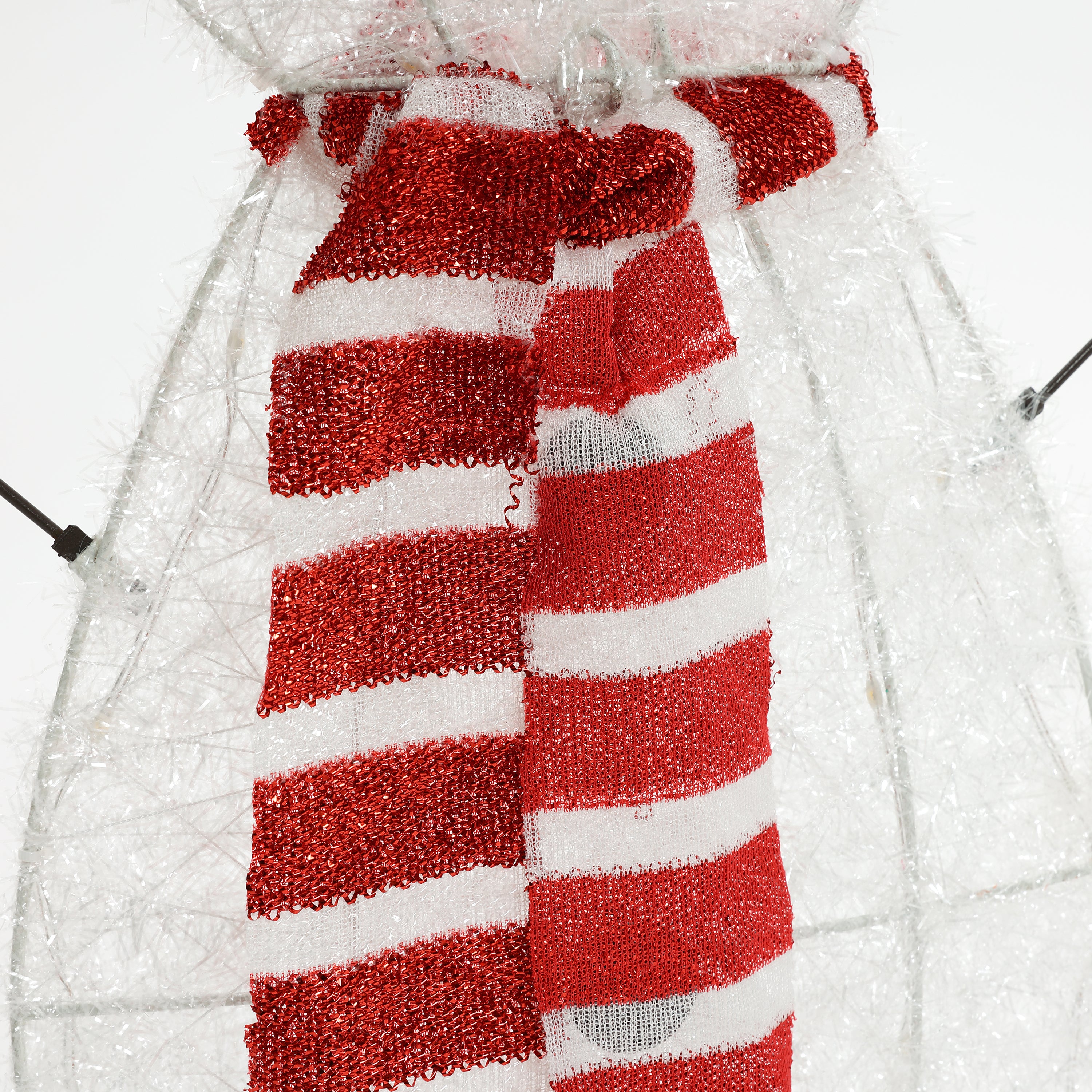 Snowman Family Trio Indoor and Outdoor Holiday Decoration with Lights