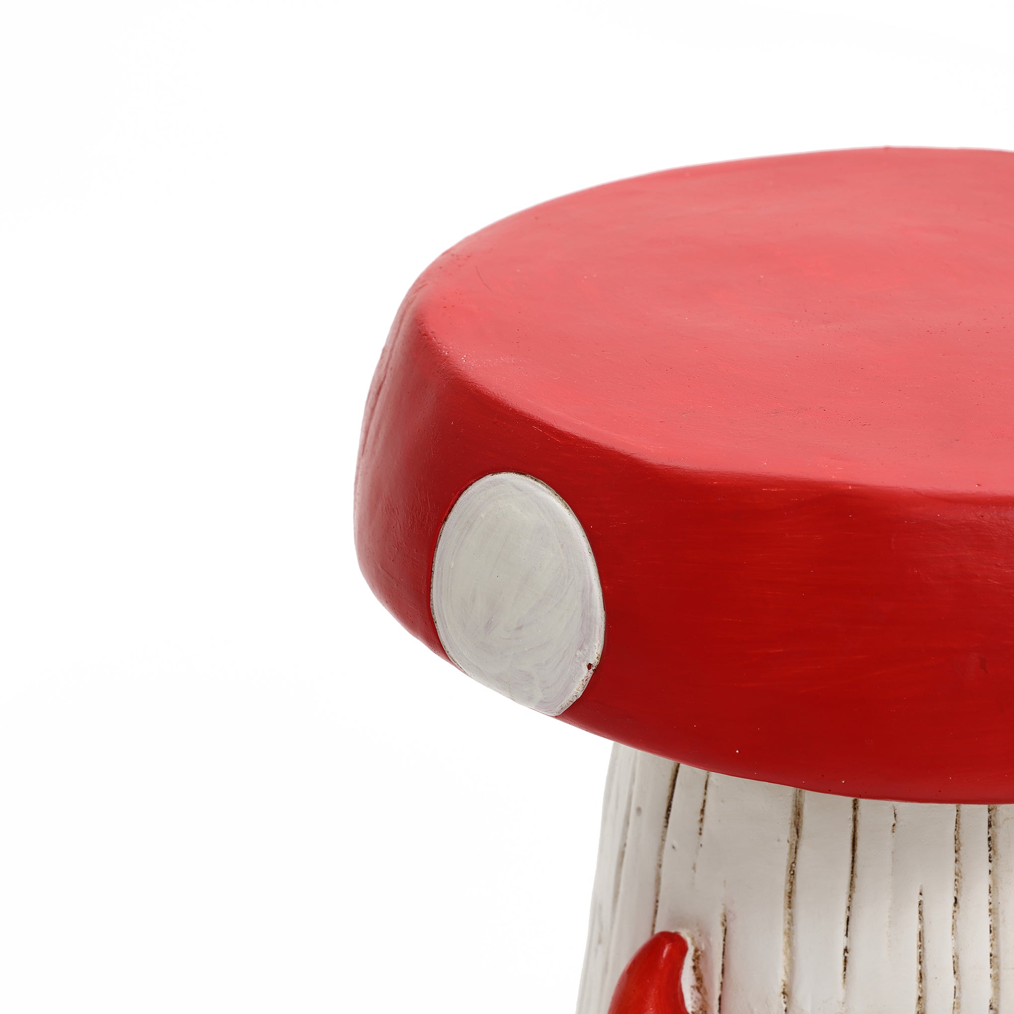 Gnome Mushroom MgO Indoor and Outdoor Sculpture Side Table