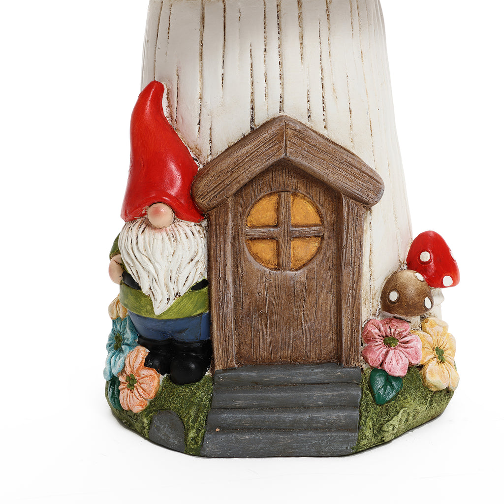 Gnome Mushroom MgO Indoor and Outdoor Sculpture Side Table