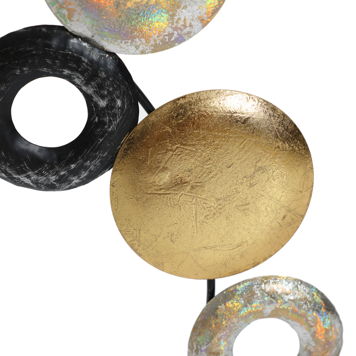 2-Piece Orbis Metal Wall Art Set, 36"