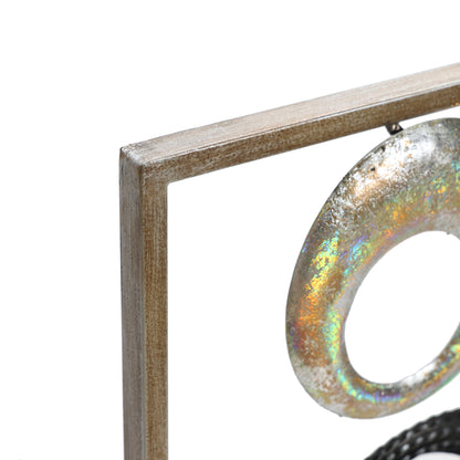 2-Piece Orbis Metal Wall Art Set, 36"