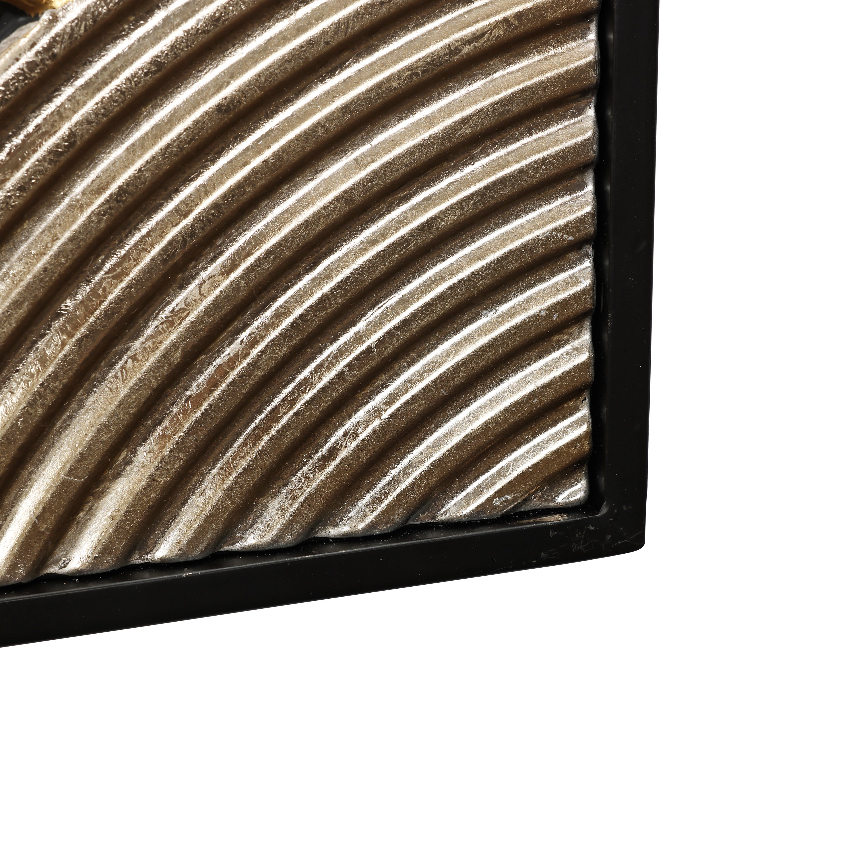 2-Pc Earth Tone Circles Abstract Rectangular Metal Wall Decor Set