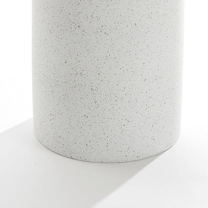 Rus323 Stool MgO Side Table, Gray