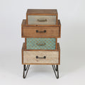 LangfordHome CHIC  Drawer Cabinet End Table
