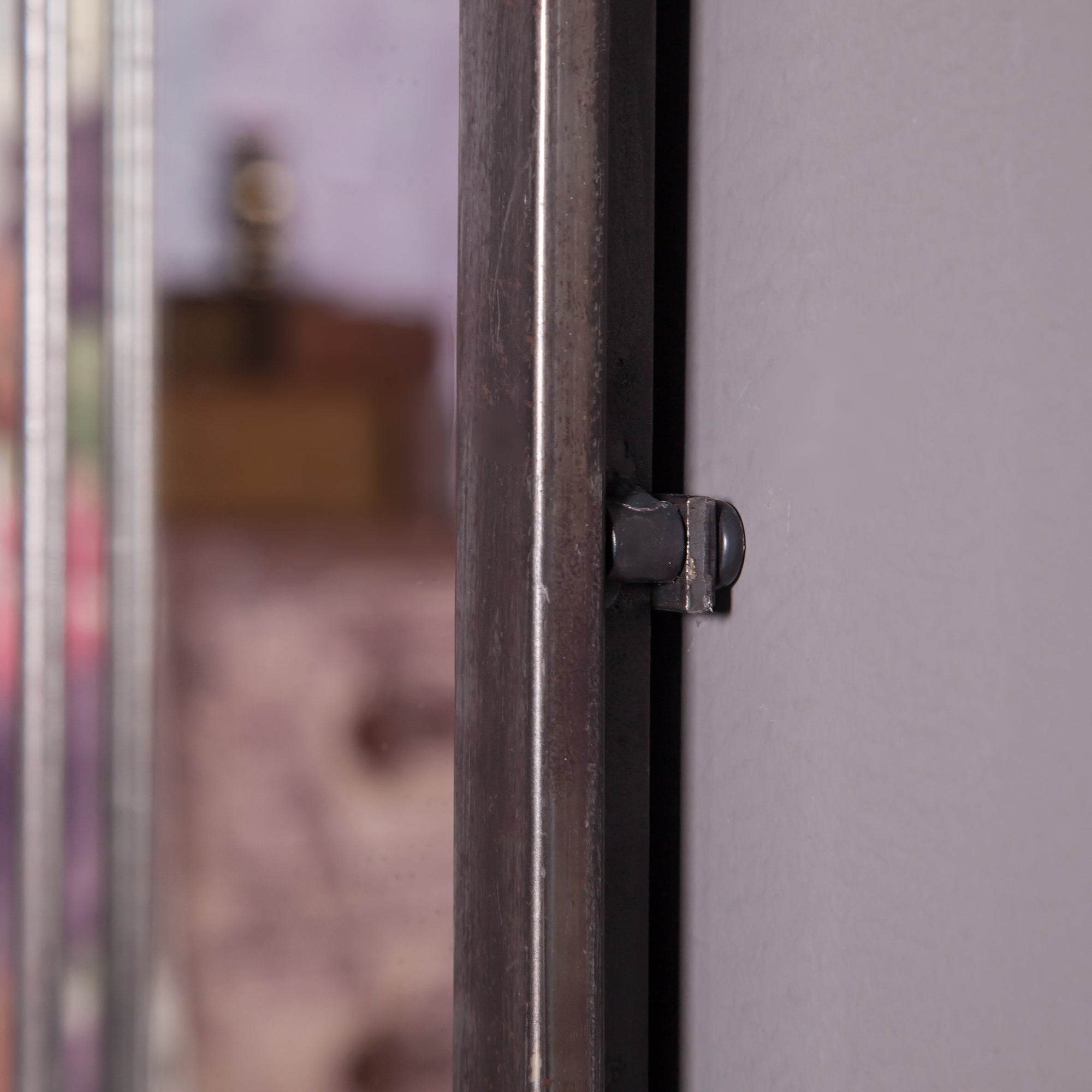 Metal Window Frame Wall Mirror