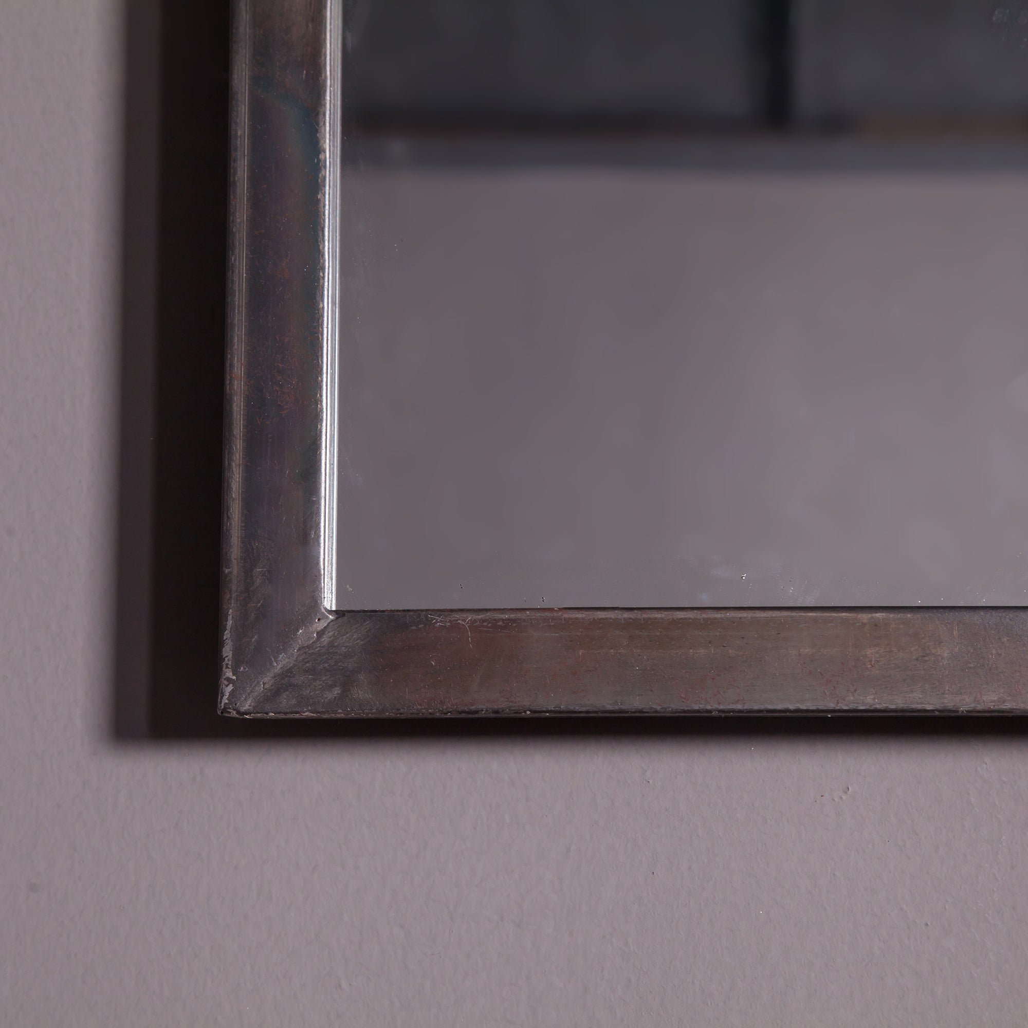 Metal Window Frame Wall Mirror