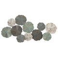 Abstract Lotus Metal Wall Art, 43"