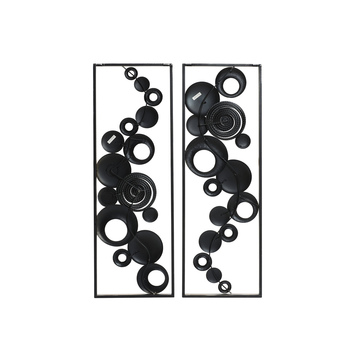 2-Piece Orbis Metal Wall Art Set, 36"