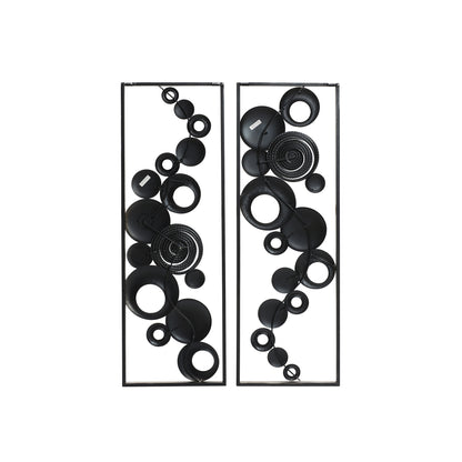 2-Piece Orbis Metal Wall Art Set, 36"
