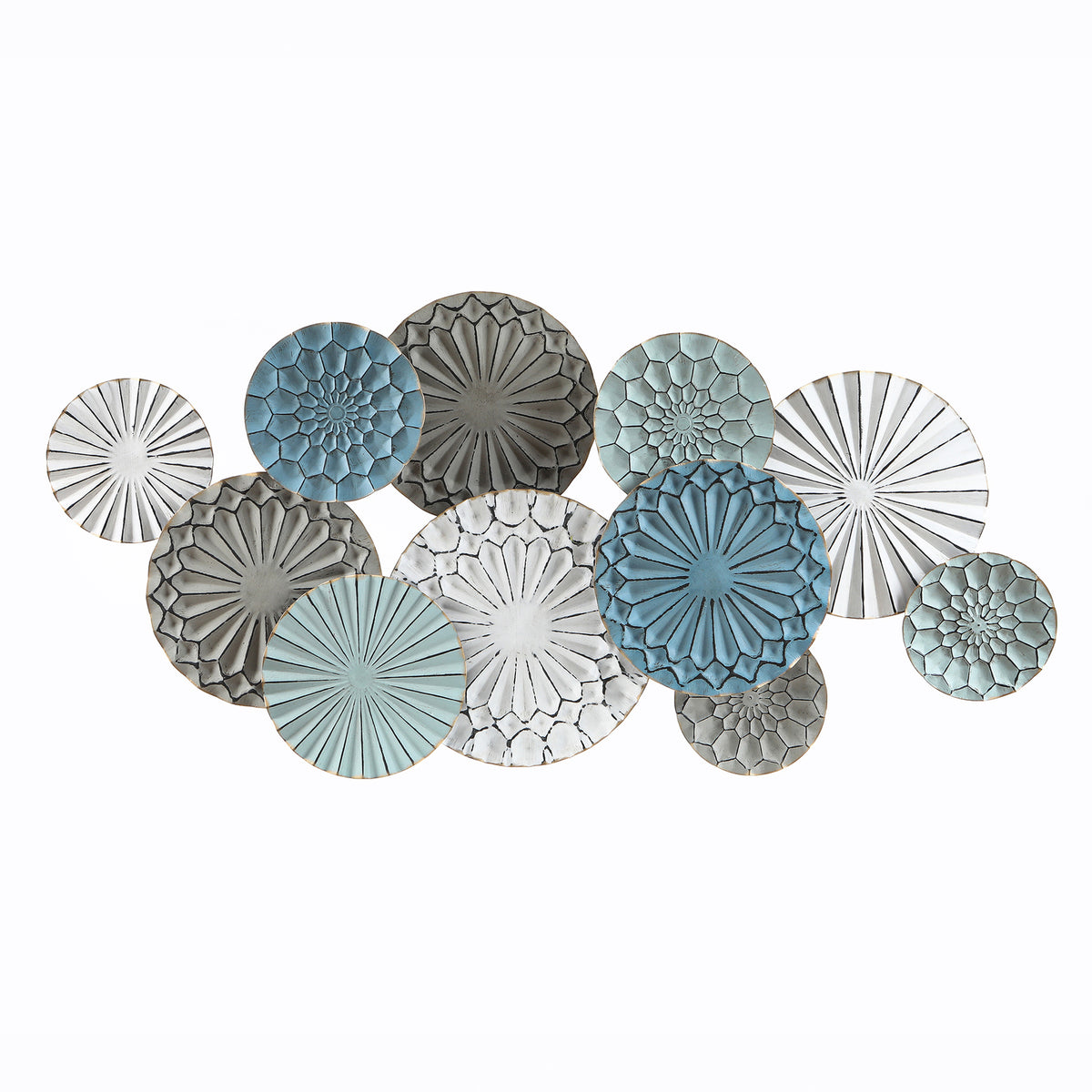 Abstract Eclipse Metal Wall Art, 48"