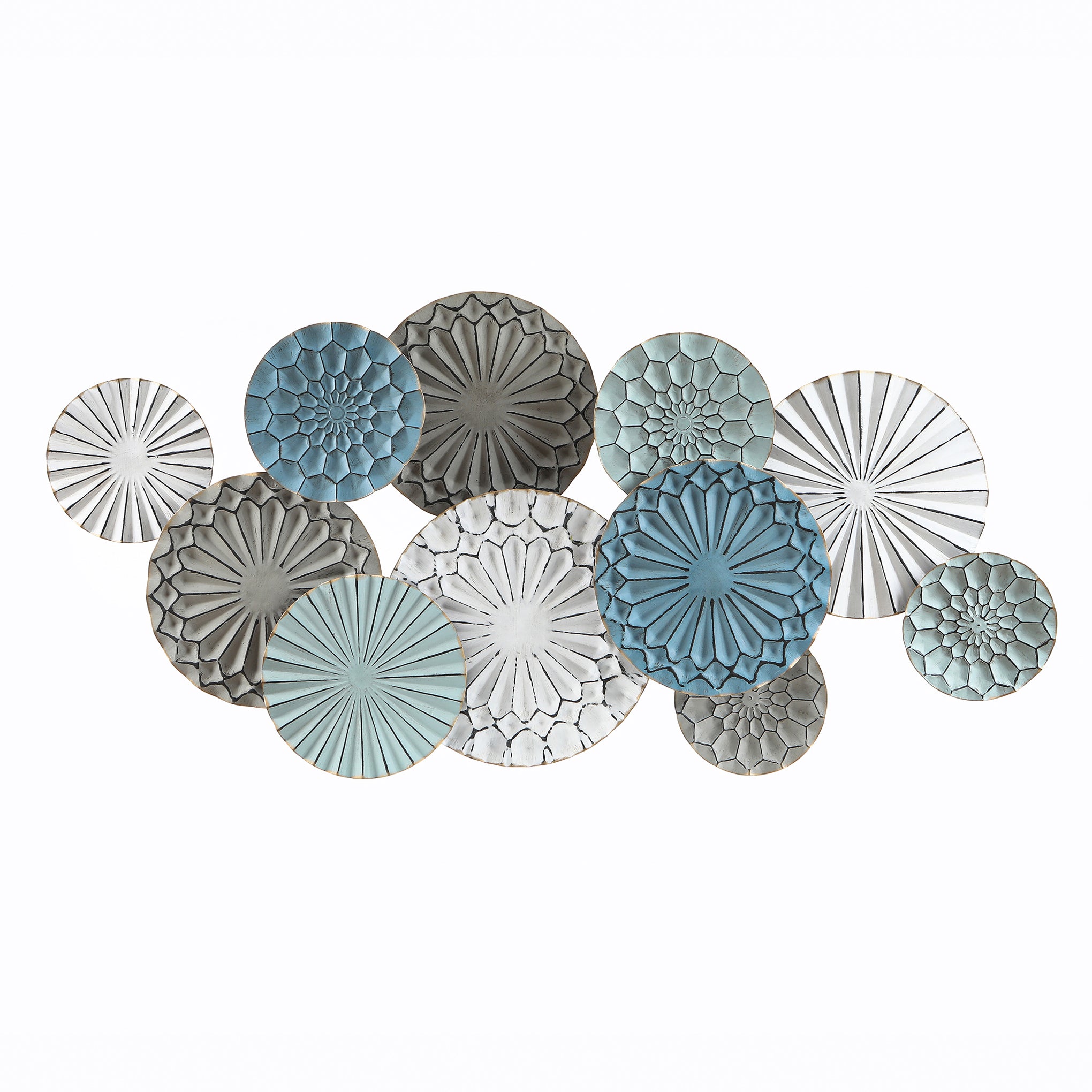 Abstract Eclipse Metal Wall Art, 48"