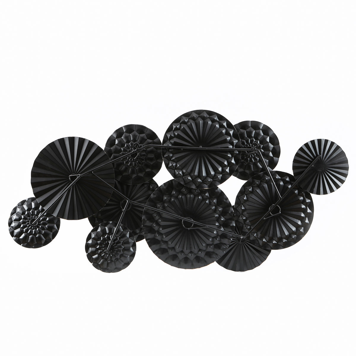 Abstract Eclipse Metal Wall Art, 48"