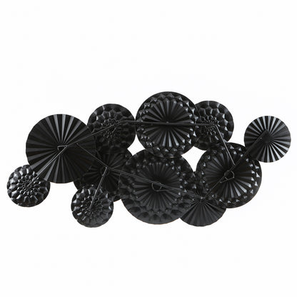 Abstract Eclipse Metal Wall Art, 48"
