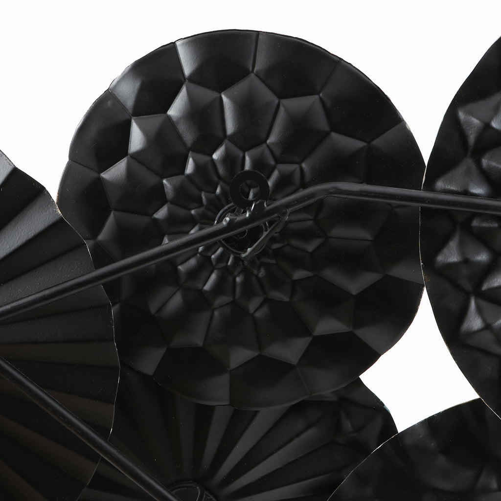 Abstract Eclipse Metal Wall Art, 48"