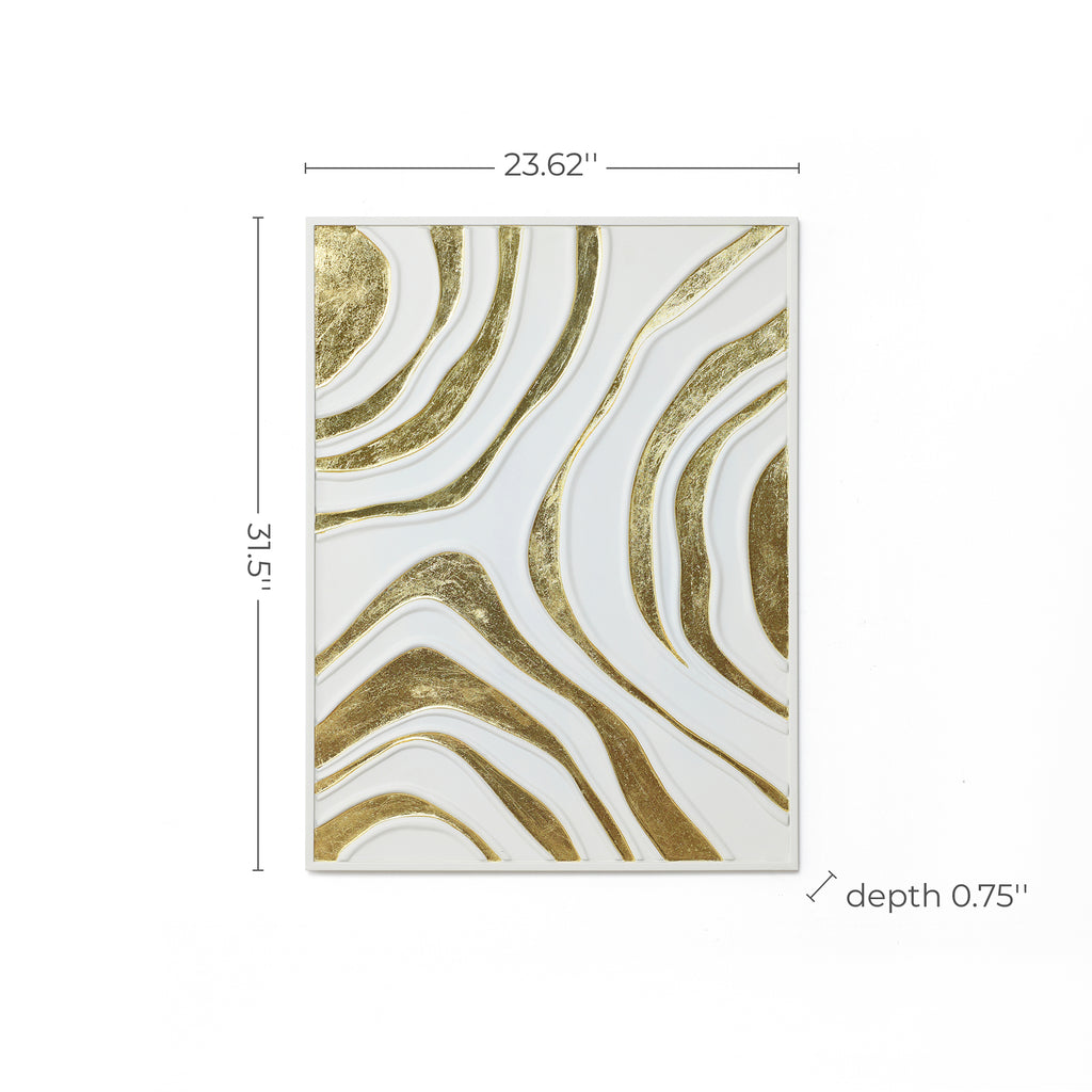 Contour Metal Wall Art, 31.5"