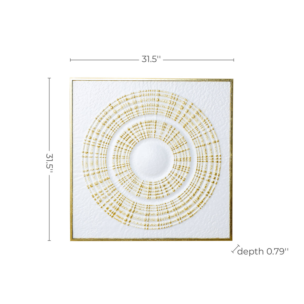 Radiant Metal Wall Art, 31.5"