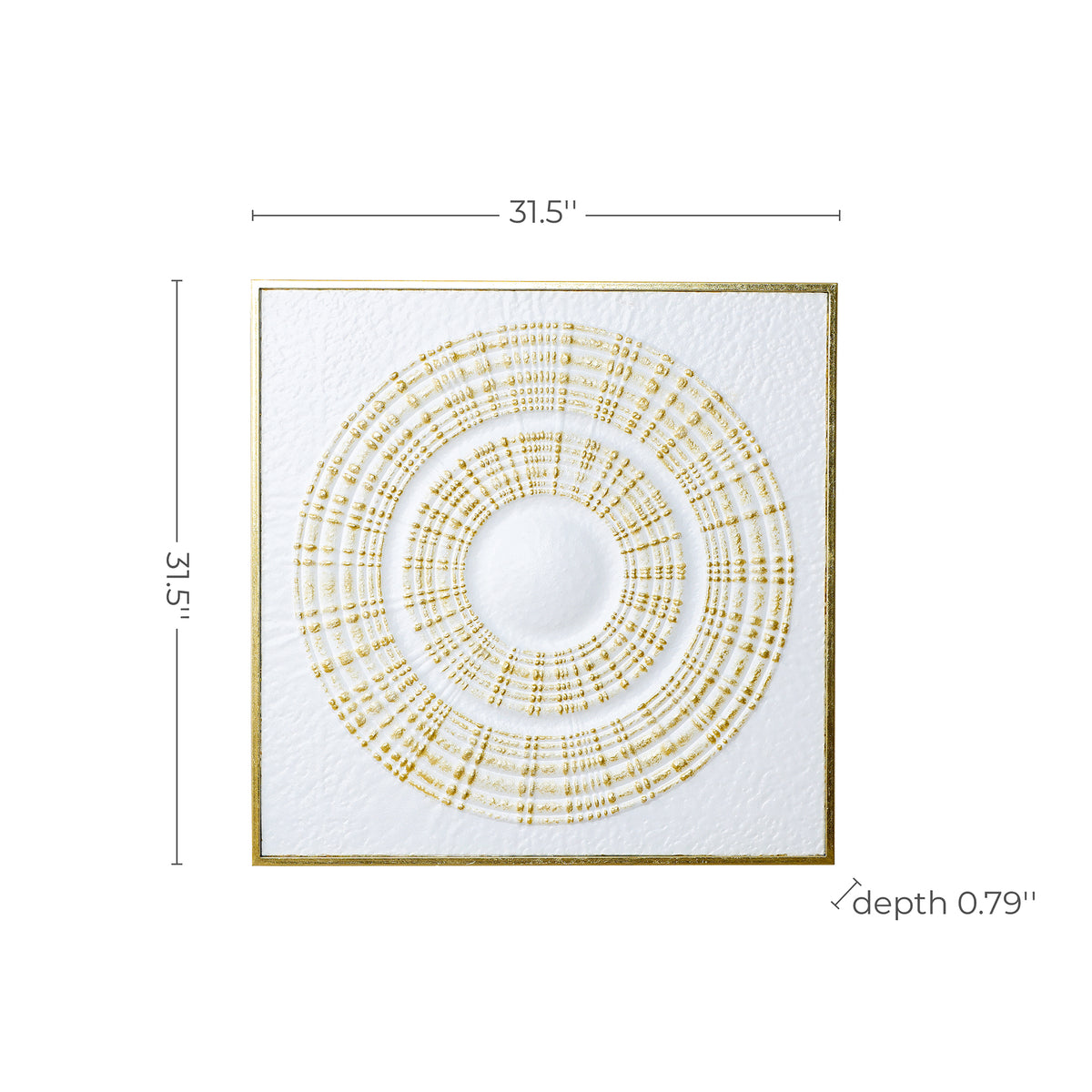 Radiant Metal Wall Art, 31.5"