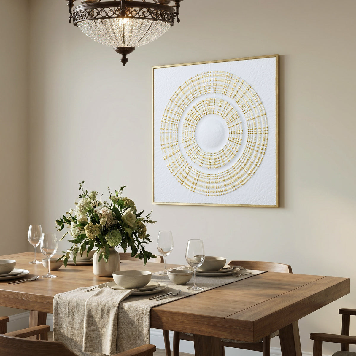 Radiant Metal Wall Art, 31.5"