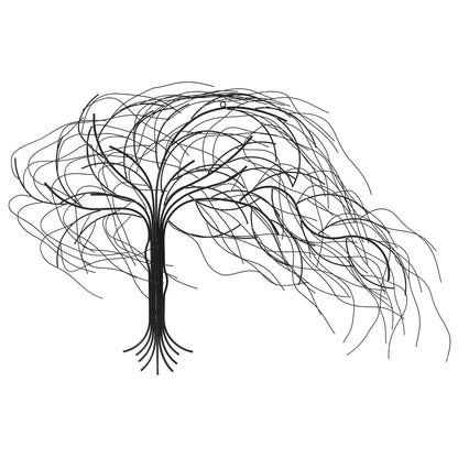 Windswept Tree Metal Wall Art, 58"