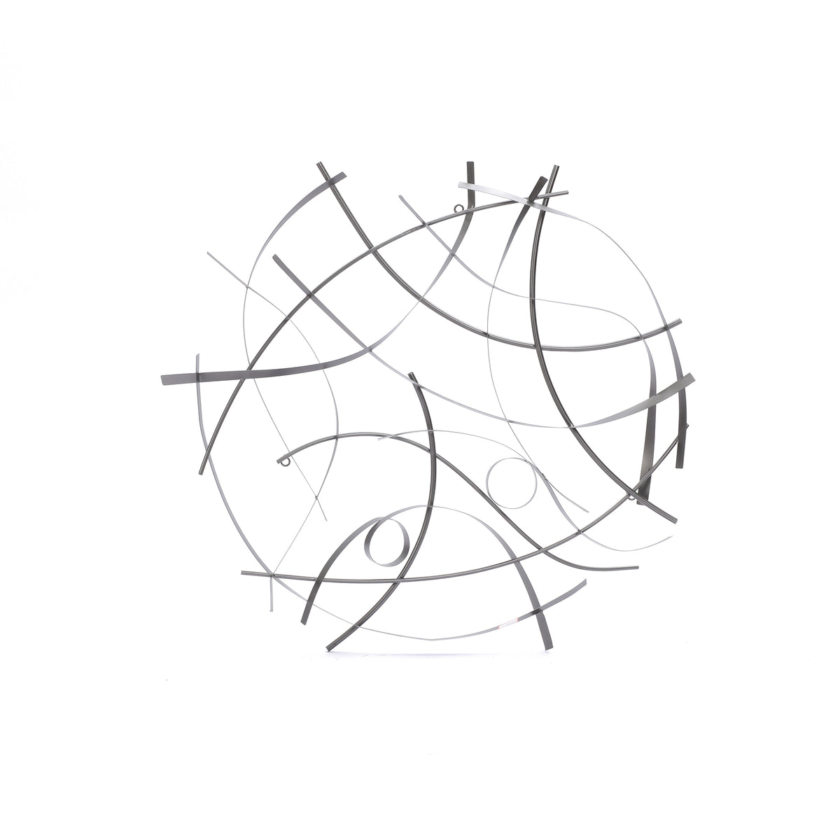 Abstract Sweep Metal Wall Art, 36"