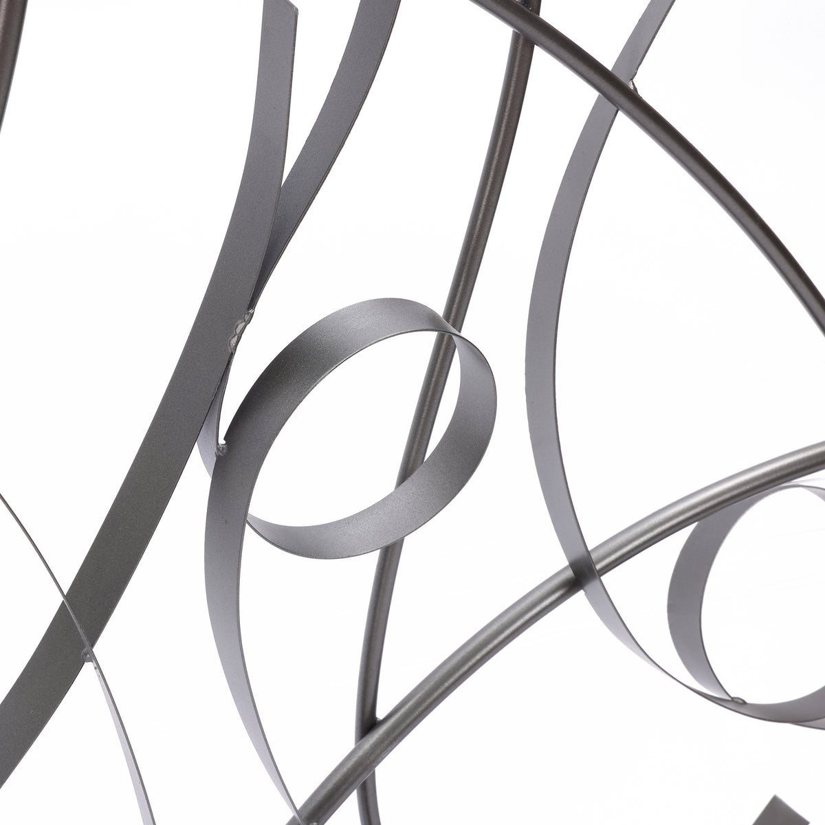 Abstract Sweep Metal Wall Art, 36"