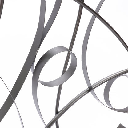 Abstract Sweep Metal Wall Art, 36"