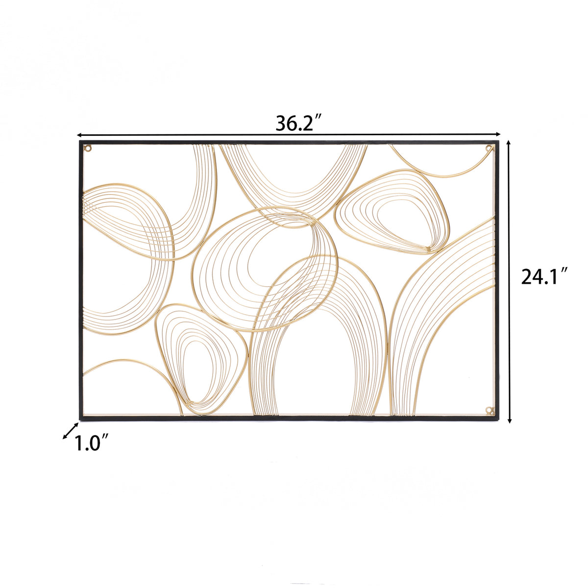 Interhalo Wall Art, 36"