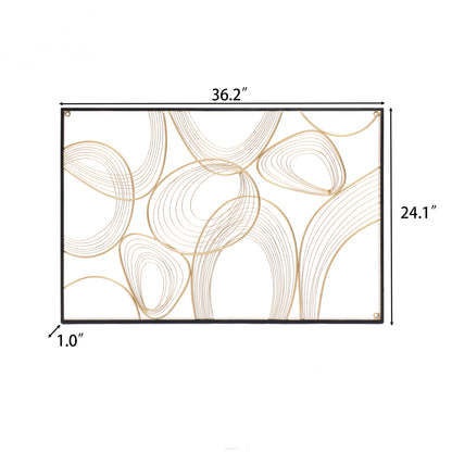Interhalo Wall Art, 36"