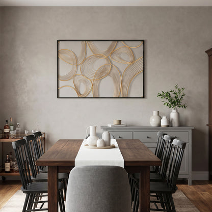 Interhalo Wall Art, 36"