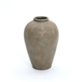 Tall Terracotta Urn Vase, Rustic Brown, 15"