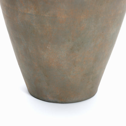 Tall Urn Terracotta Decor Vase, Rustic Brown, 15"