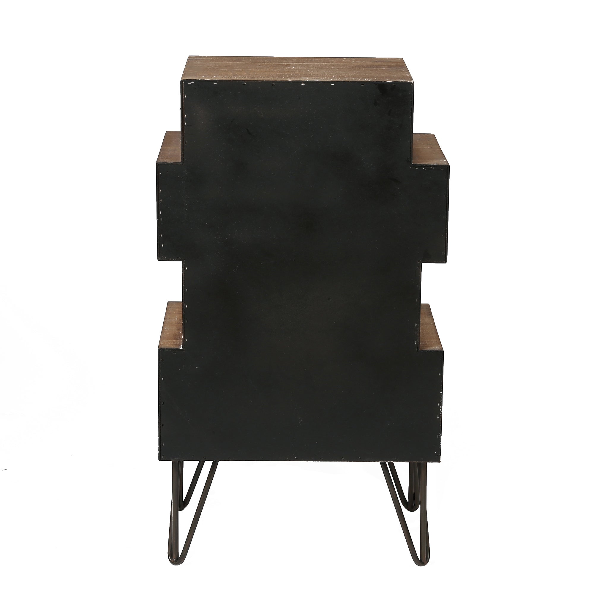 4-Drawer Wood End Table, 30"