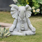 Quiet Moment Elephant MgO Garden Statue