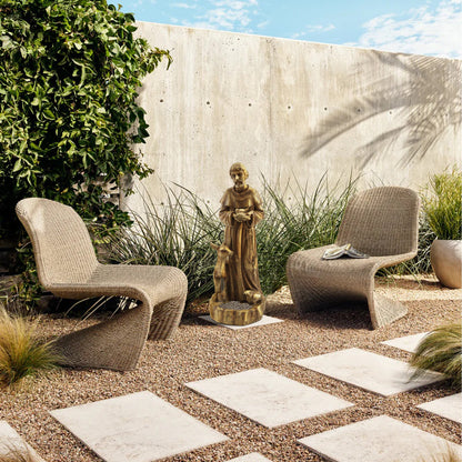 Saint Francis with Companions Garden Polyresin Statue
