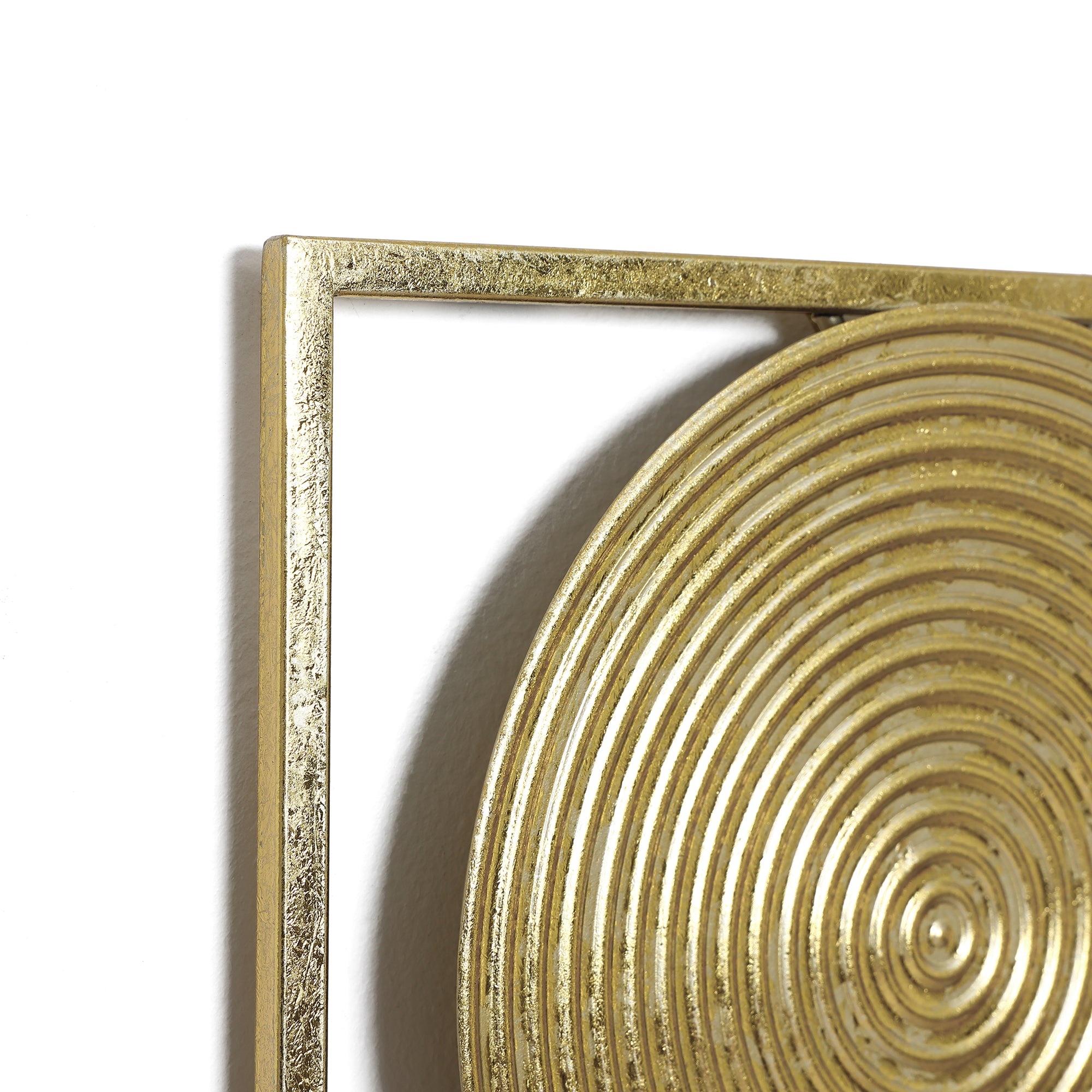 Modern Metal & Glass Wall Hanging Wall Decor