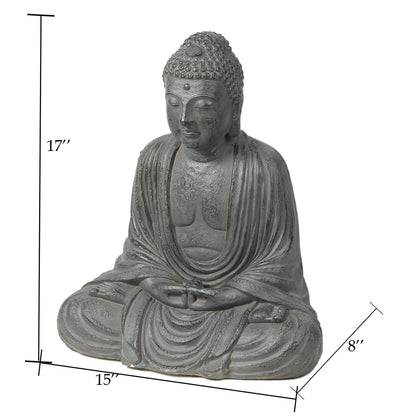 Serene Rest Buddha MgO Garden Statue