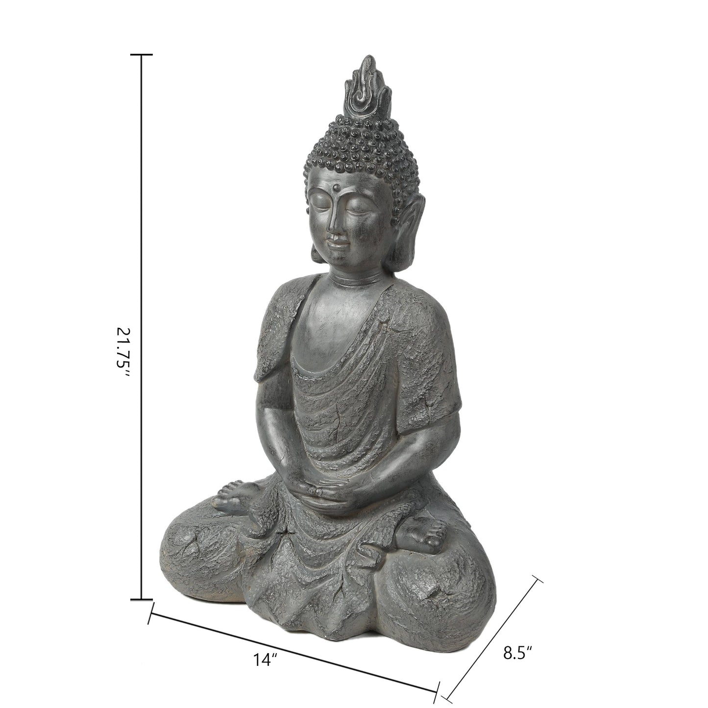 Moment of Calm Buddha MgO Garden Statue