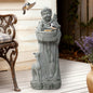 Saint Francis with Birdfeed Garden MgO Statue
