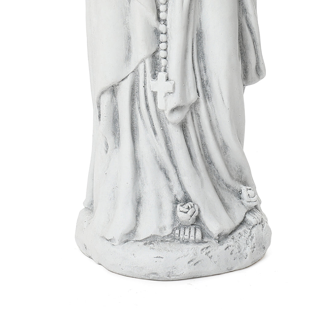 Virgin Mary Prayer Statue - Outdoor Religious Garden Sculpture
