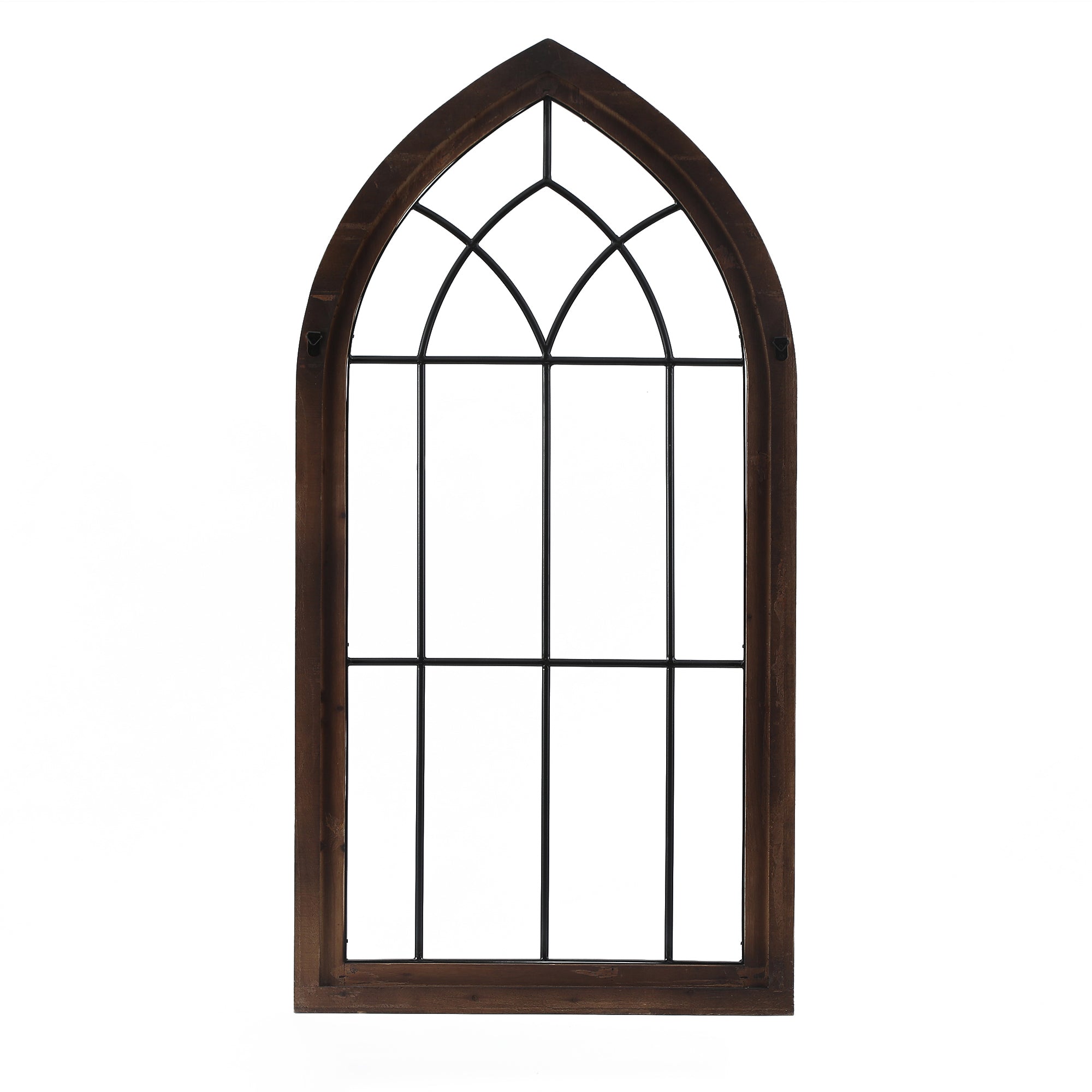 Wood and Metal Cathedral Wall Décor