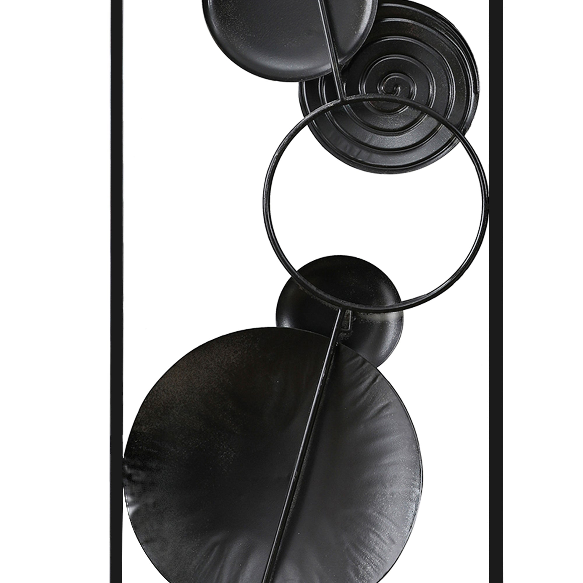 2-Piece Abstract Metal Wall Decor Rectangular Panels