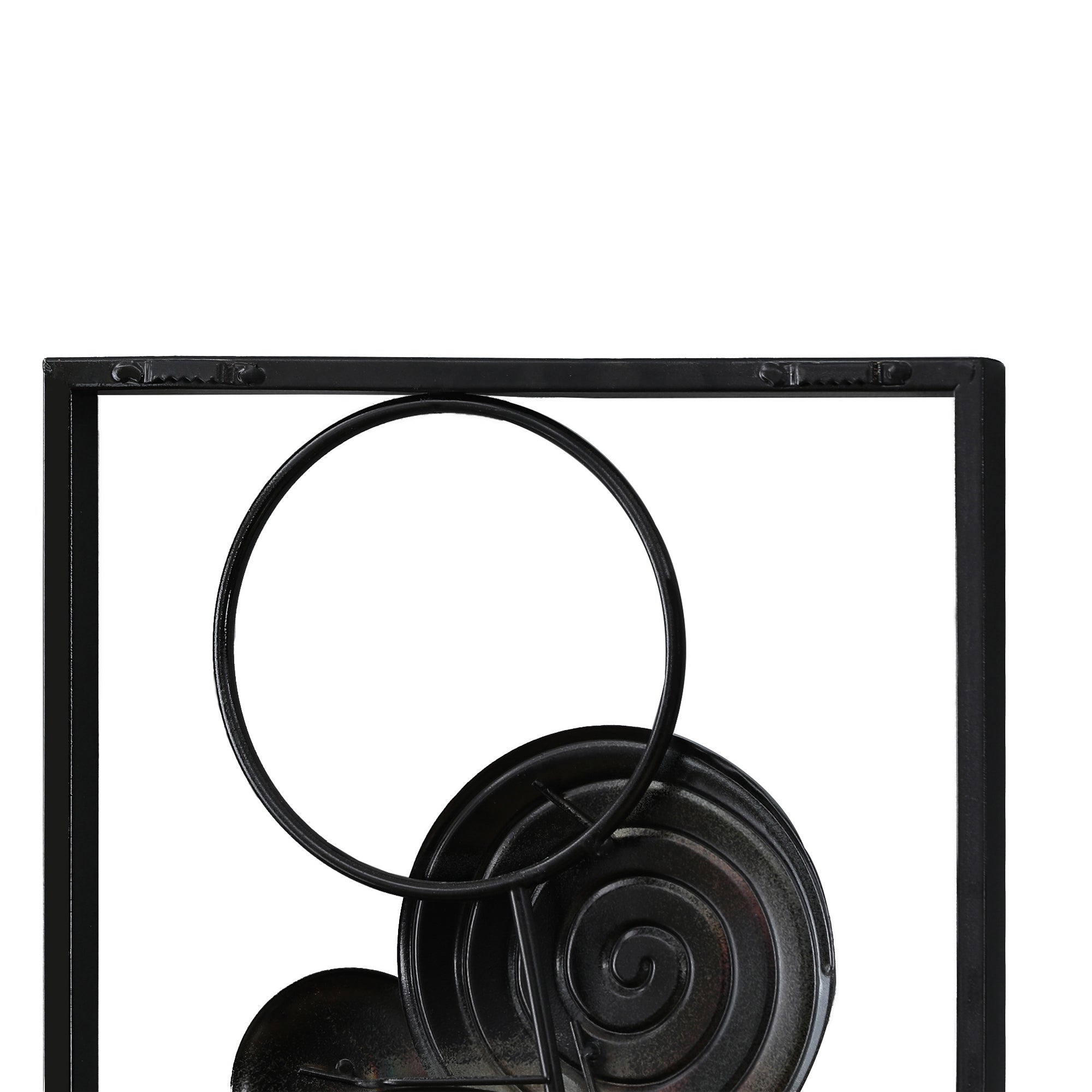 2-Piece Abstract Metal Wall Decor Rectangular Panels